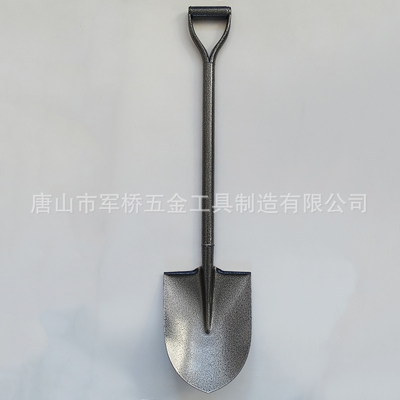生产厂家批发农用锰钢铁锹全钢大铁锨户外车载焊接铁柄锹