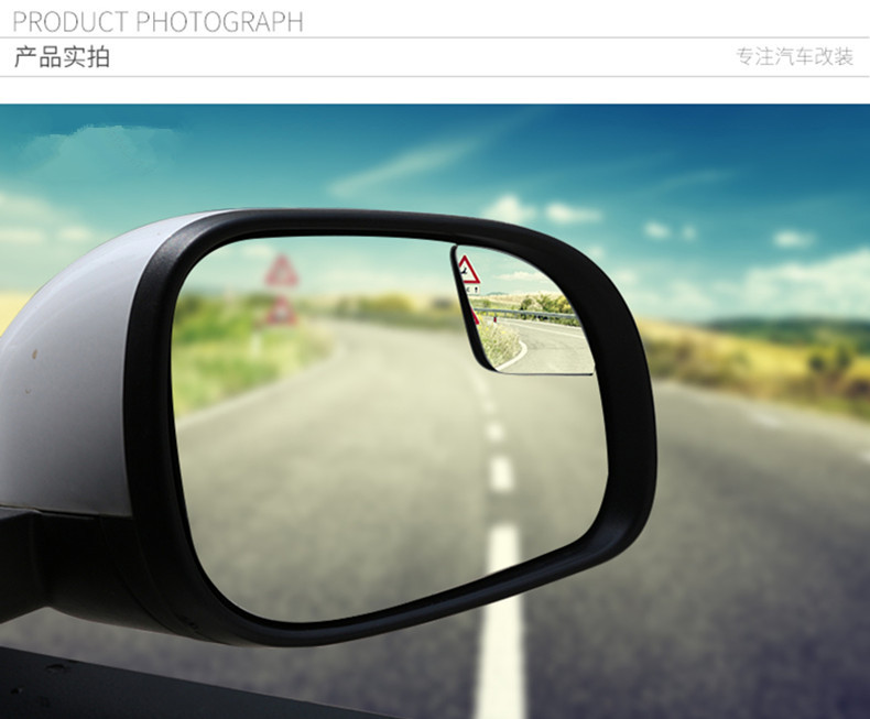 Hot-Selling Reversing Rearview Mirror Small Round Mirror Blind Spot Reflective Auxiliary Reversing Artifact 360-Degree Car High-Definition Mirror