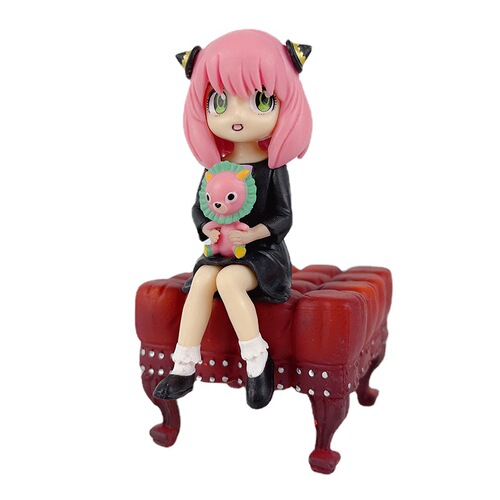 Spy house figure Aniya Twilight Joel animation figure model peripheral ornaments car cake gift