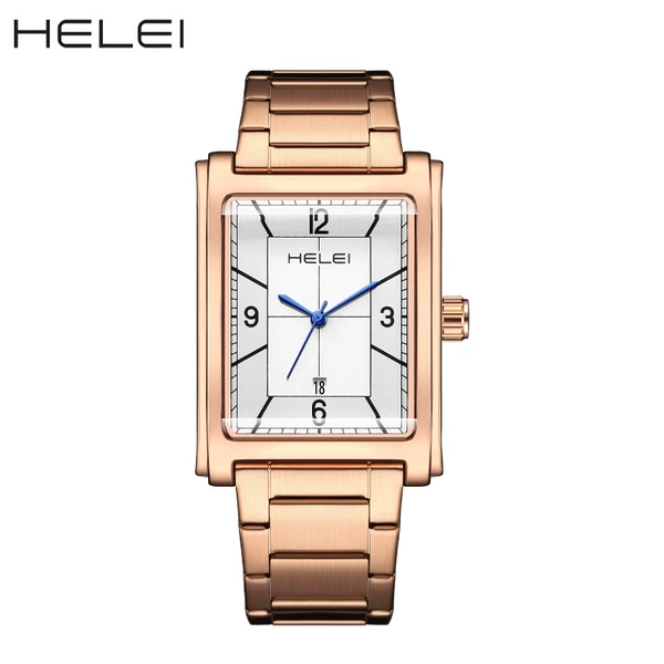 Golden steel belt, pink gold