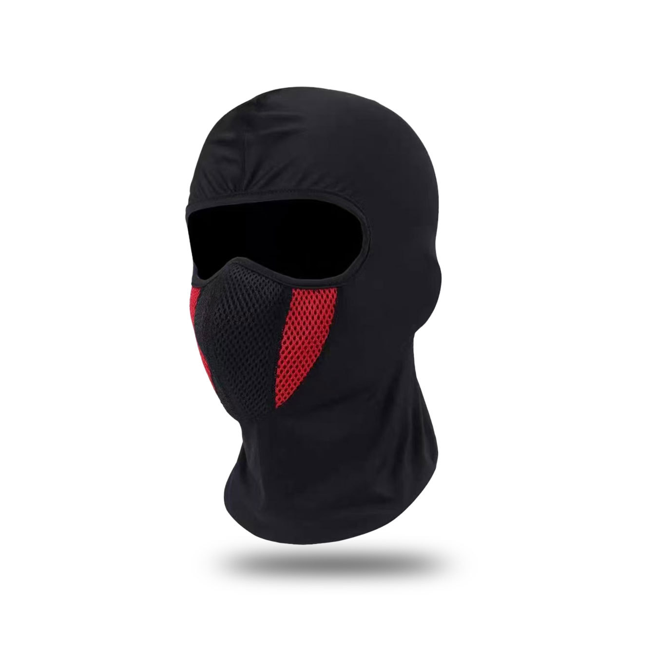 Amazon al aire libre ciclismo respirable malla gorra gorra casco forrado máscara de polvo a prueba de viento gorra gorra de un agujero gorra de ciclismo