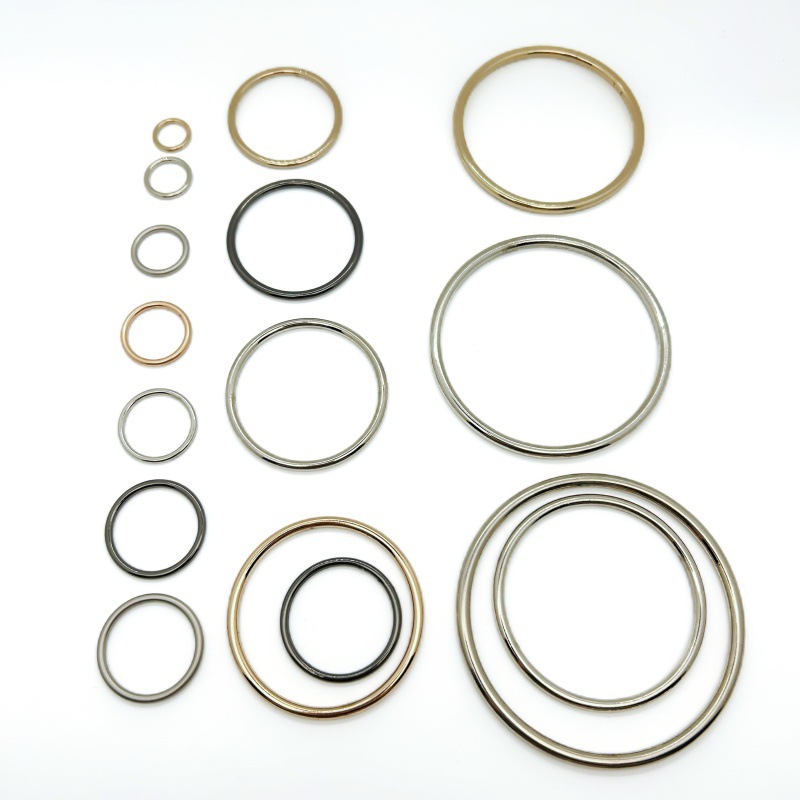 金属铁圆圈腰带圆环闭扣泳衣线扣肩带扣服装箱包配件窗帘调节扣子