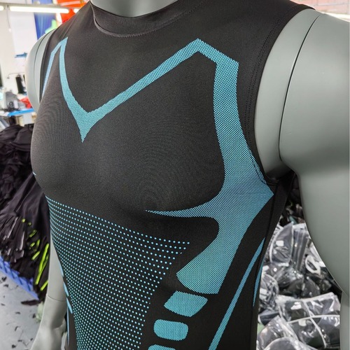 Men's Sports Fitness Running Quick Dry Backless Marathon Compression Top Elastic Basketball Sports Sleeveless Base Training