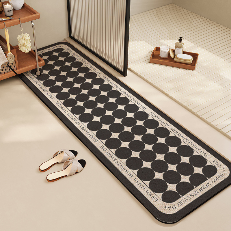 모서리가 둥근 고전적인 검은색 Qi