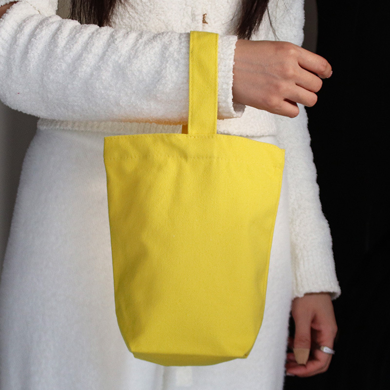 Mini bolso de lona bolso de mano para niños personalizado regalo de cumpleaños bolso de lona portátil bolsa de regalo de vacaciones bolso de cubo