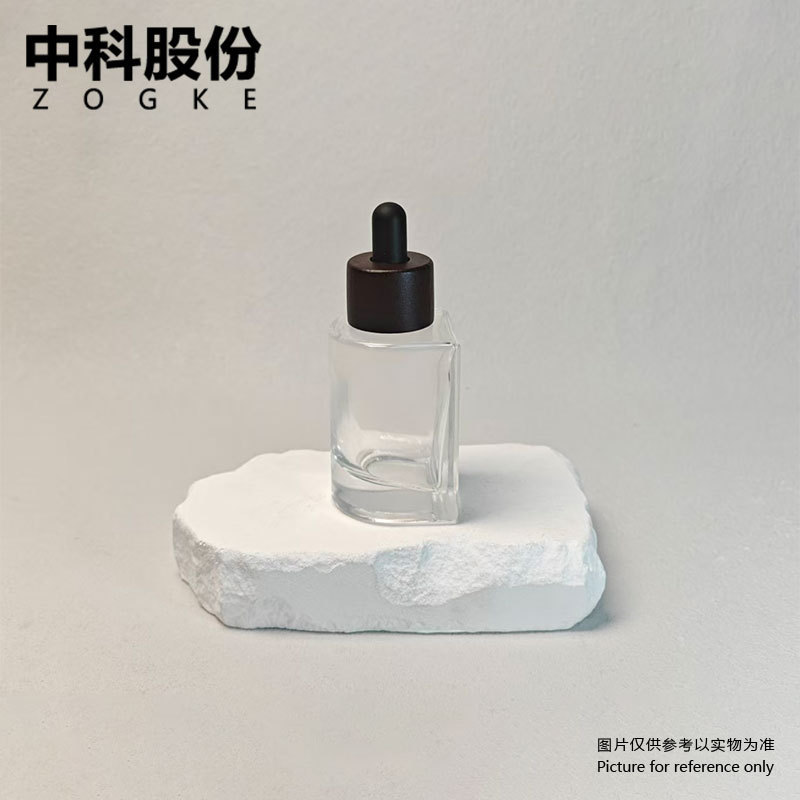 厂家现货30ml厚底半圆滴管瓶原液精华分装瓶玻璃瓶化妆品瓶批发|undefined