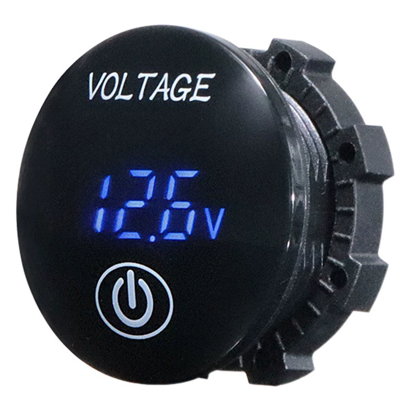 Автомобильный сенсорный экран Выключатель питания модификация вольтметра touch Power Mark Переключаемый индикатор автомобиль и мотоцикл корабль универсальный