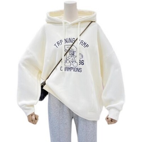 【Original Craftsmanship】Cardigan Cartoon Korean Rabbit Loose Plus Size Hooded Sweatshirt Women 2025 Hooded Sweatshirt Outerwear