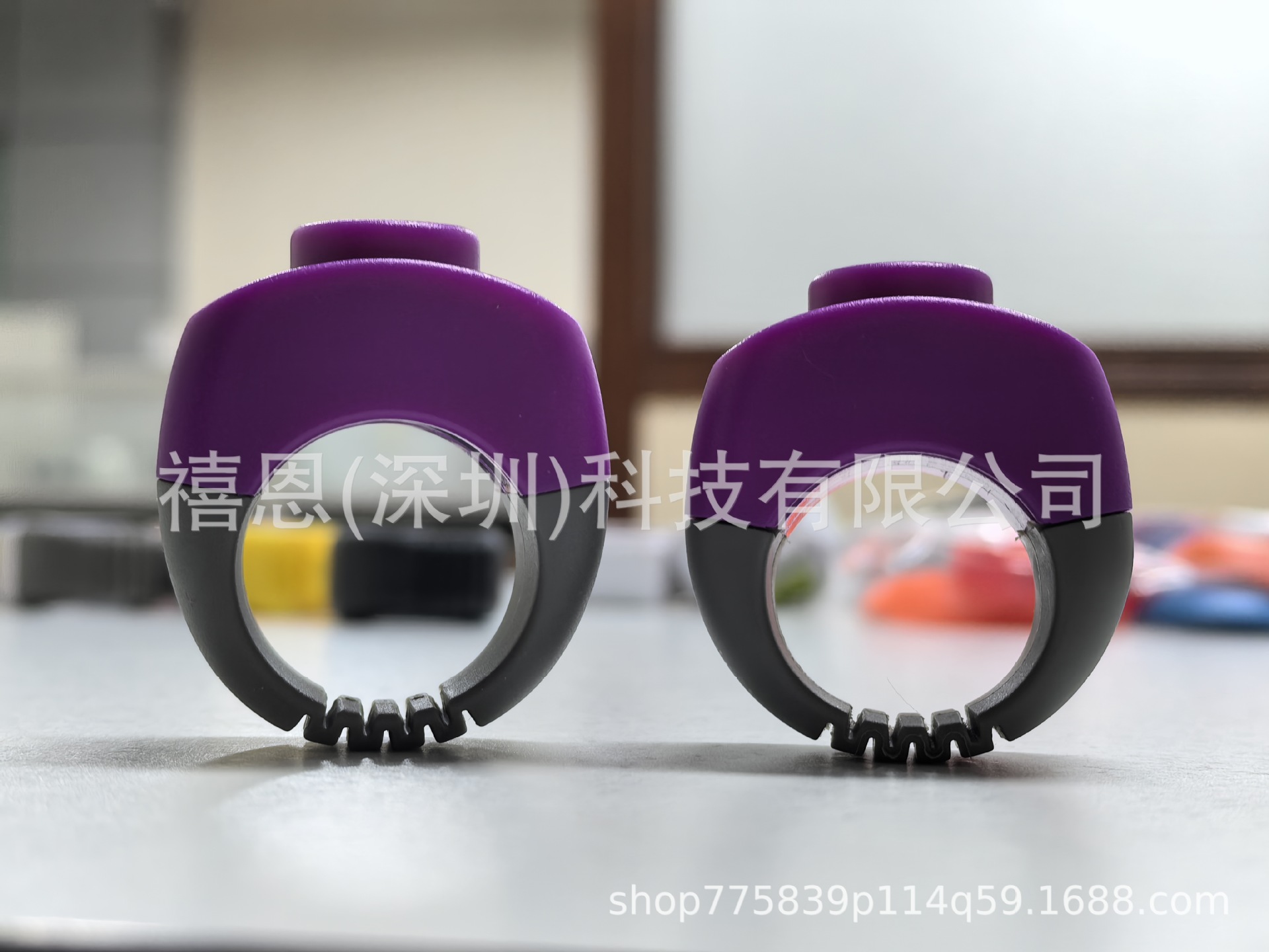 보라색 19mm 링 내경