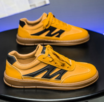 2025 primavera y verano nuevos zapatos de hombre de entrenamiento alemán de cuatro estaciones, zapatos casuales de moda de corte bajo de moda, zapatos Forrest Gump de todo fósforo, explosión en vivo