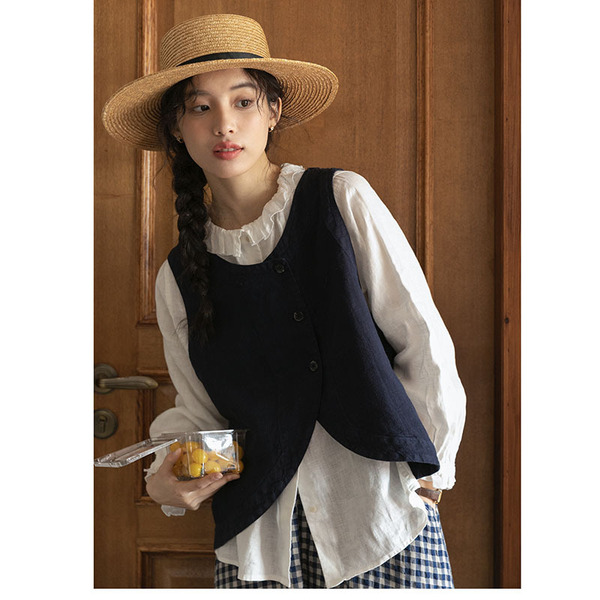 Autumn retro long-sleeve
