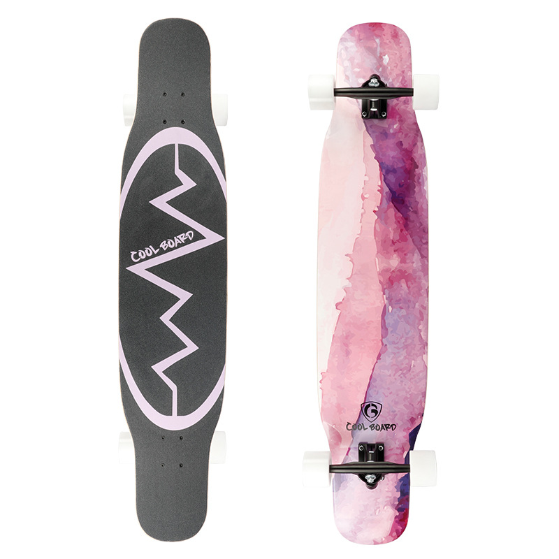 Skateboard Longboard Professional Board Four-Wheel Adult Street Riding Youth Beginner Professional Girls Dance Board Skateboard Longboard