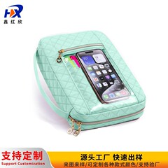 Amazon PU レザーブック保護カバーシンプルなツーインワン携帯電話収納袋防塵収納袋カバーレザーケース