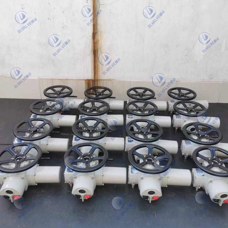 DZW120-24W/3KW多回转阀门电动执行器 阀门电动头
