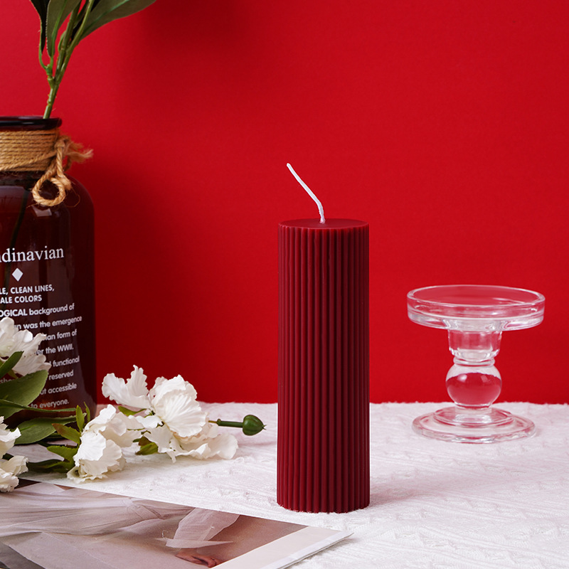 Transfronteriza Navidad vino rojo aromaterapia vela colección árbol de Navidad accesorios de tiro atmósfera decoración aromaterapia al por mayor