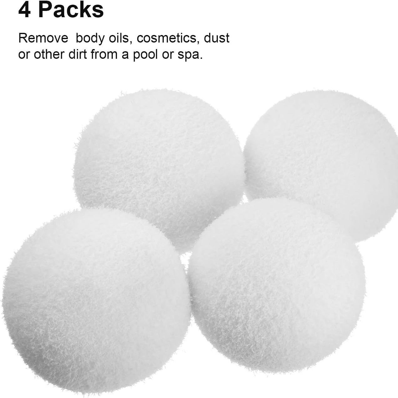 3inch可重复使用吸油海绵球 可水洗海绵球 浮动泳池过滤海绵球