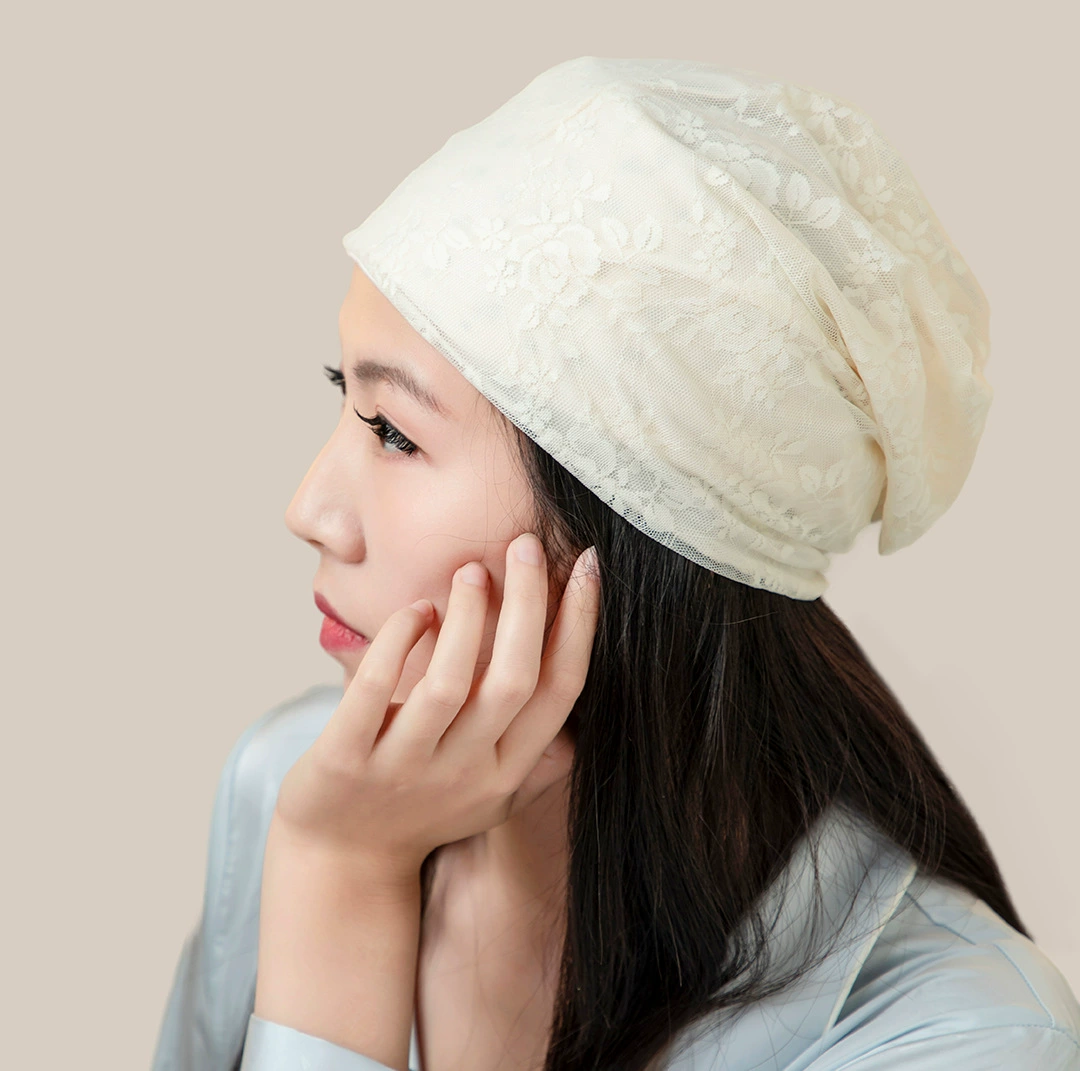 小花猫 Windproof cotton postpartum summer scarf for pregnant, wipes, headband, hat