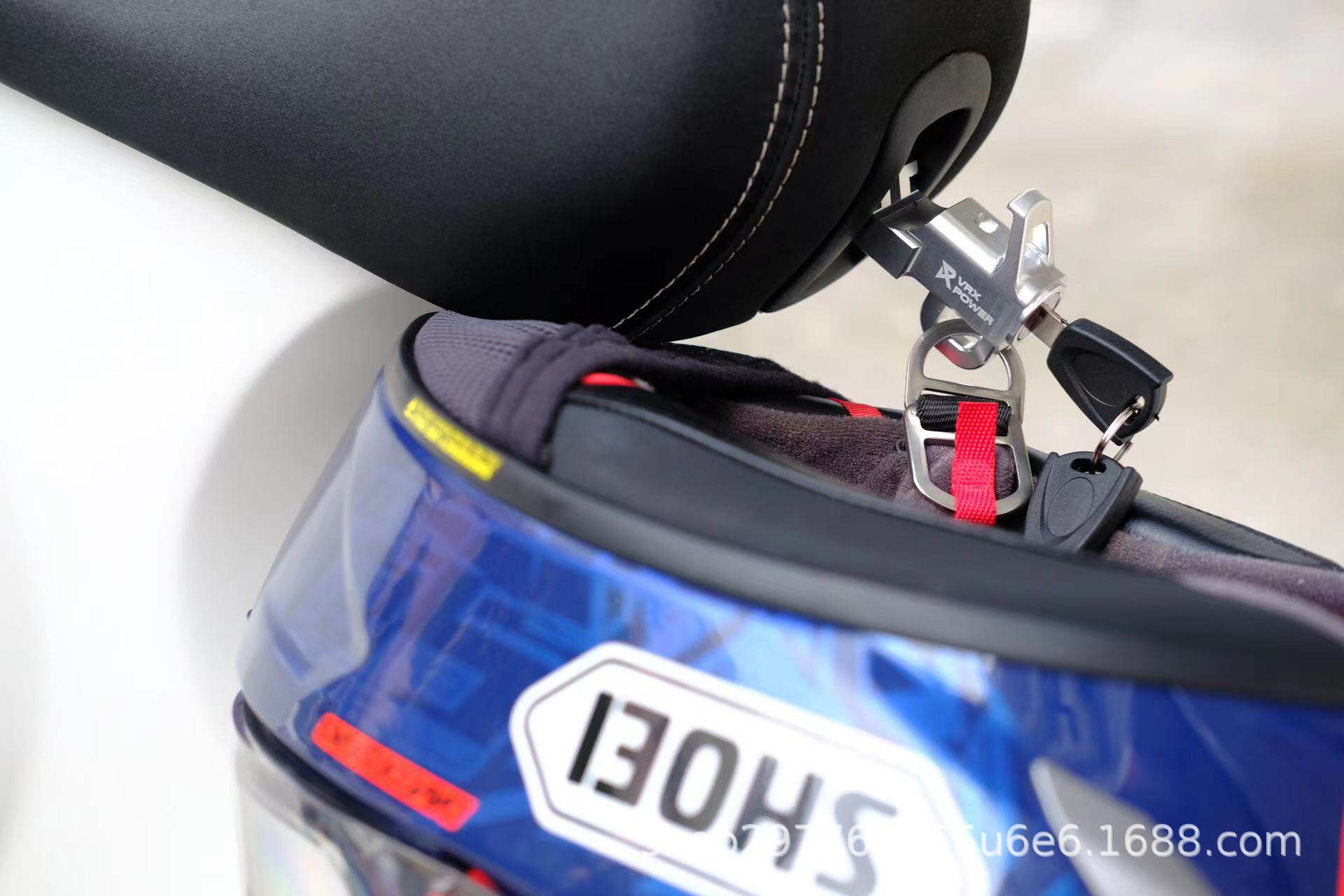 Suitable for Vespa Spring Sprint 125 150, modified VRX aluminum alloy seat cushion, original position replacement helmet lock