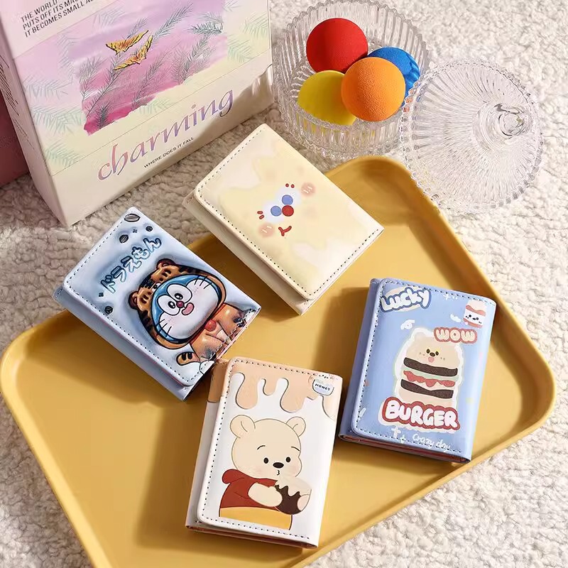 New Pacha Dog Children's Small Purse Girl's Coin Purse Card Bag Cute Cartoon Student Men's and Women's Wallet Coin Purse