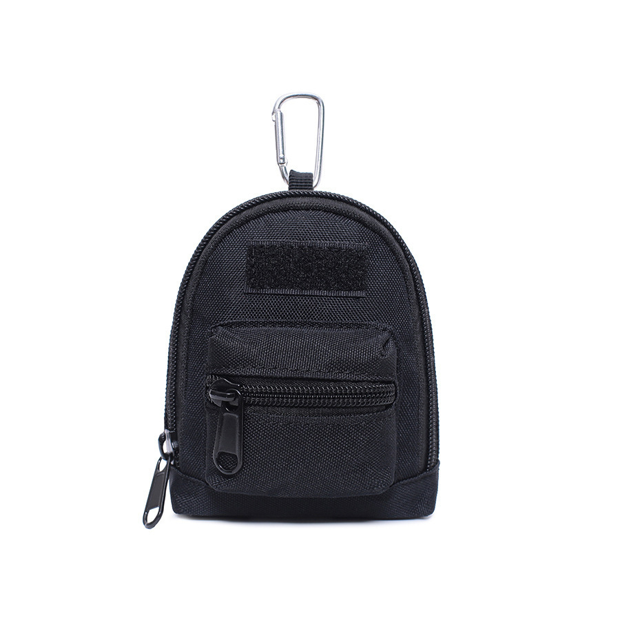 Military Fan Style Personalized Mini Backpack Multi-Purpose Waist Hanging Key Bag Change Sundry Storage Bag Decorative Pendant