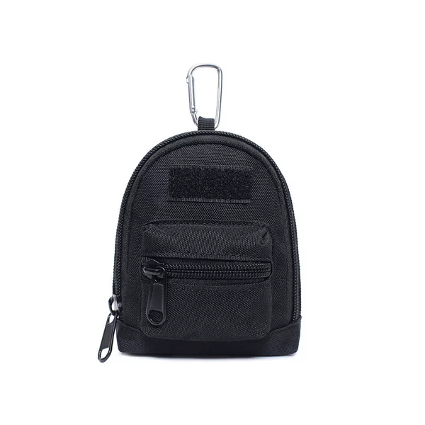 Military Fan Style Personalized Mini Backpack Multi-Purpose Waist Hanging Key Bag Change Sundry Storage Bag Decorative Pendant