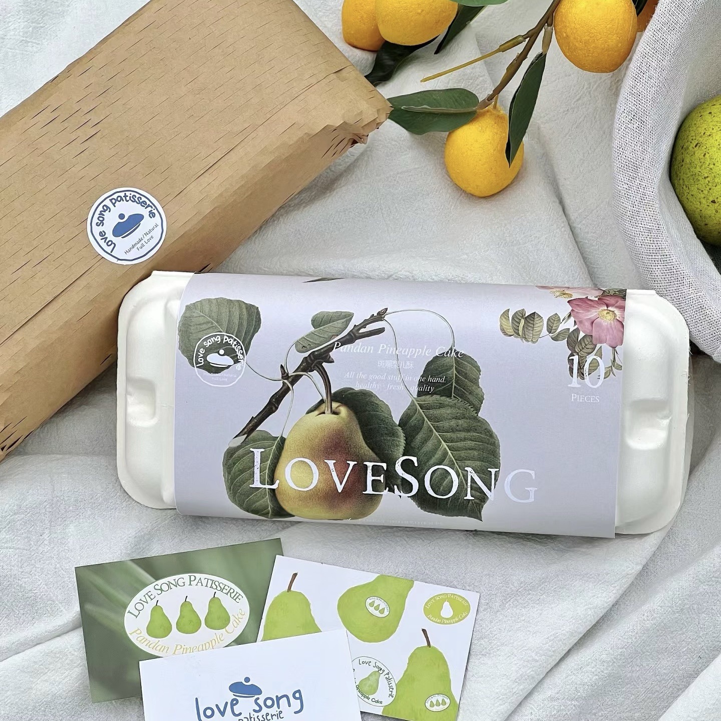 25 nuevos regalos de San valentín, moldeo de pulpa de pera de viento negro, embalaje de regalo, caja de embalaje de pulpa de fibra vegetal de caña de azúcar