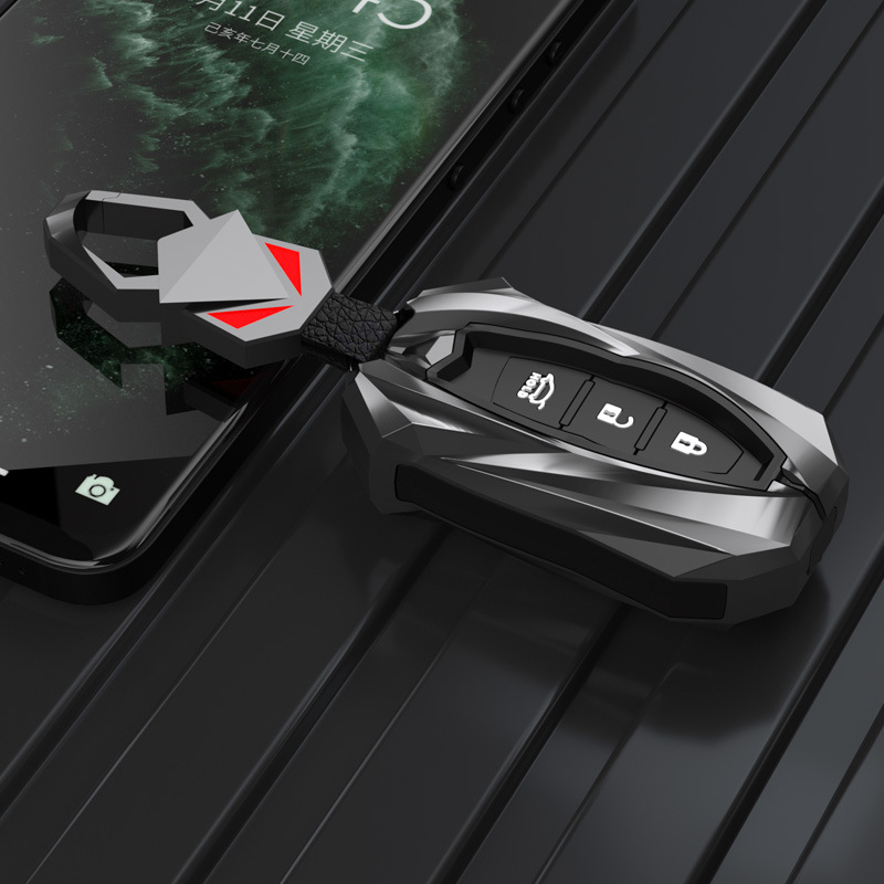 [업그레이드 + 발광 버튼] 프로스트 블랙 + 레드 아이 버튼