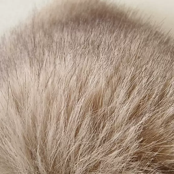 工厂现货彩色仿狐狸毛托卡染尖服装帽子辅料人造毛绒座垫拖鞋批发