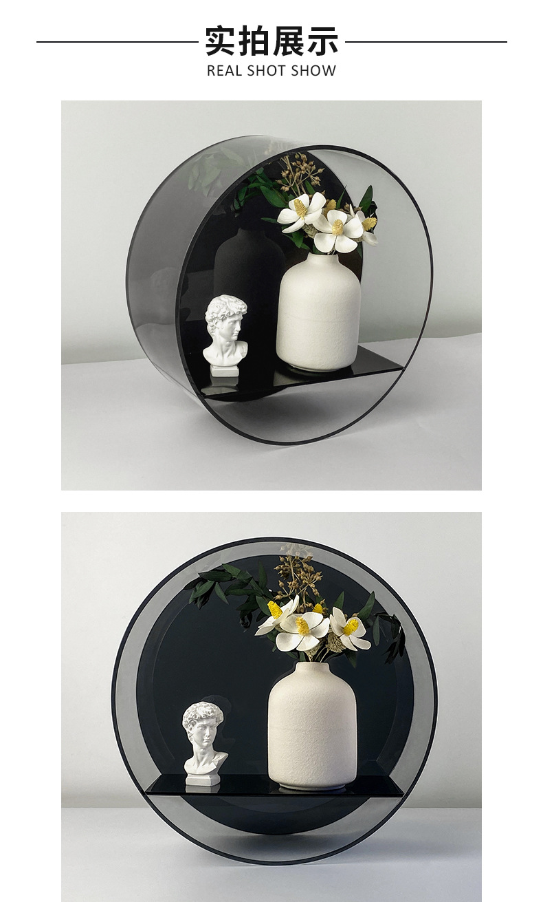 亚克力圆形展示盒