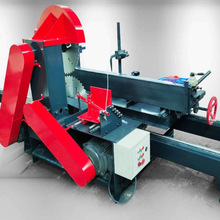 上下锯片原木推台锯 开料裁板锯 自动跑车推台锯 圆木推台锯大全