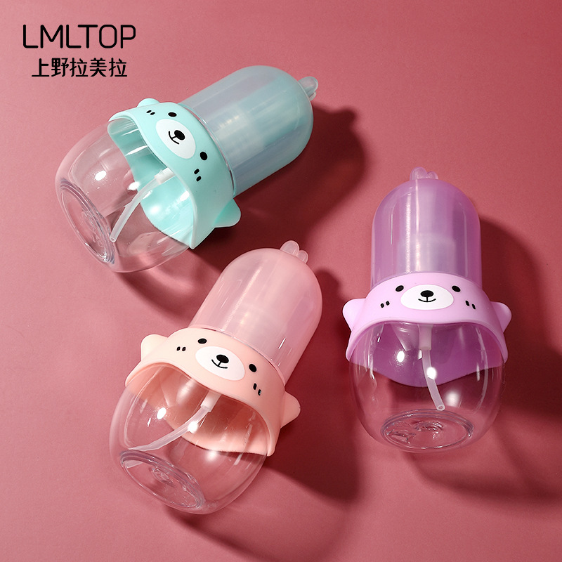 Ueno Ramila 70ml botella de spray de dibujos animados cosméticos sub-botella de viaje portátil botella vacía solo SY721