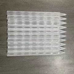新款盆土通风管通气管透气管防闷根烂根腐病透气花盆透明通风管爆