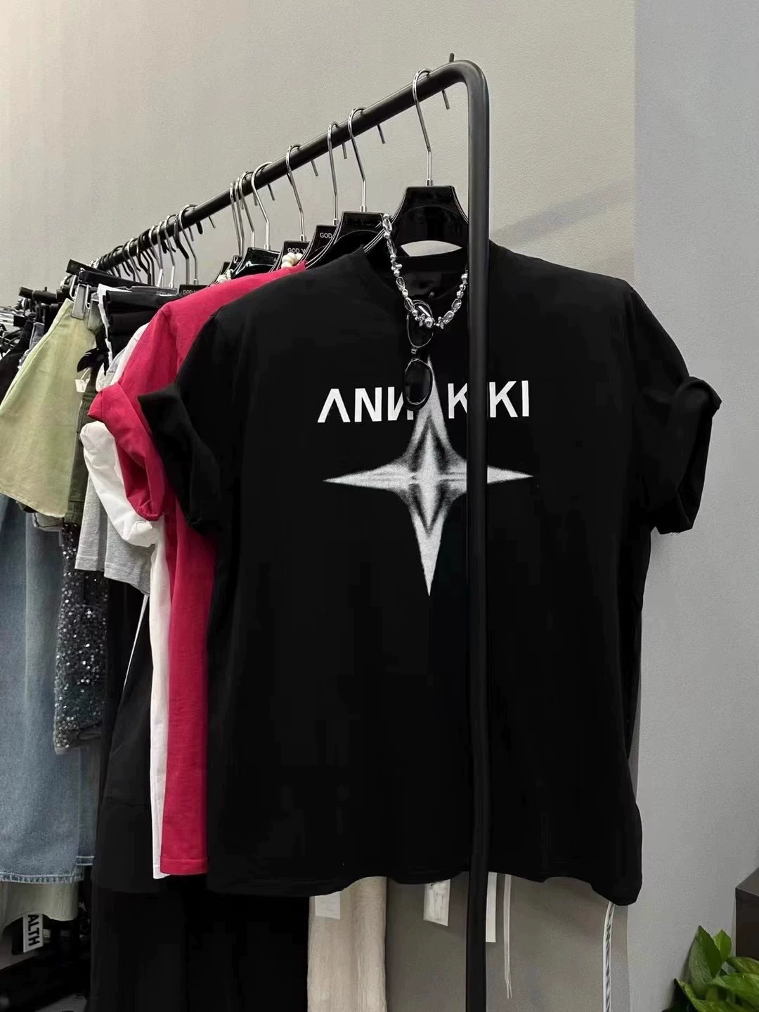Южнокорейские хлопковые летние изделия, футболка с коротким рукавом, oversize, плюс размер