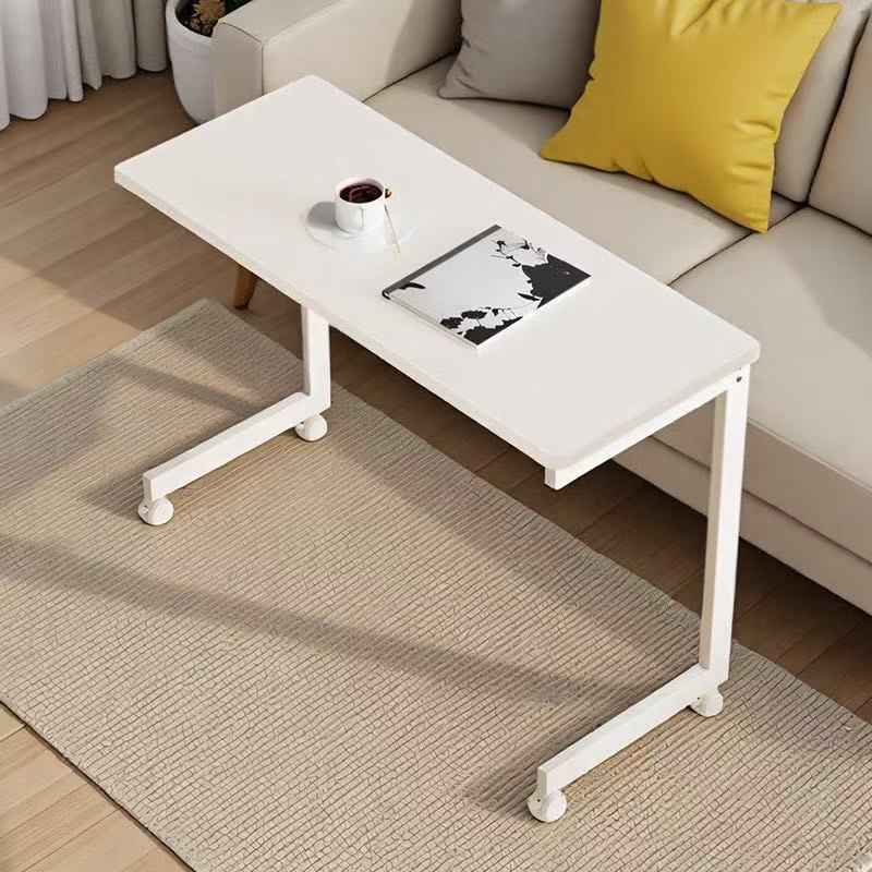 Sofa Side Table Mobile Home Low Table Bedroom Living Room Table Folding Coffee Table Bedside Wheeled Floor-Standing Computer Table