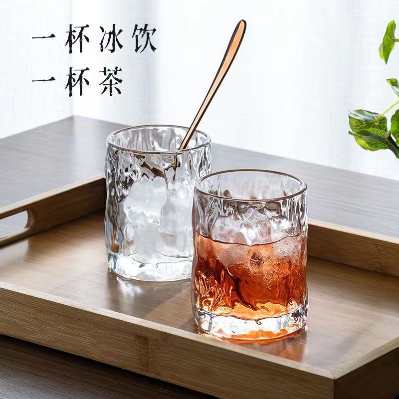 glass tea cup for home use for living room