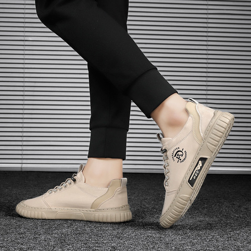 2024 spring new men's shoes slip-on casual shoes breathable ice silk cloth shoes cross-border extra large size shoes for men