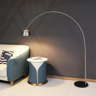 LED现代落地灯客厅卧室沙发书房创意艺术落地钓鱼灯简约时尚个性|ms