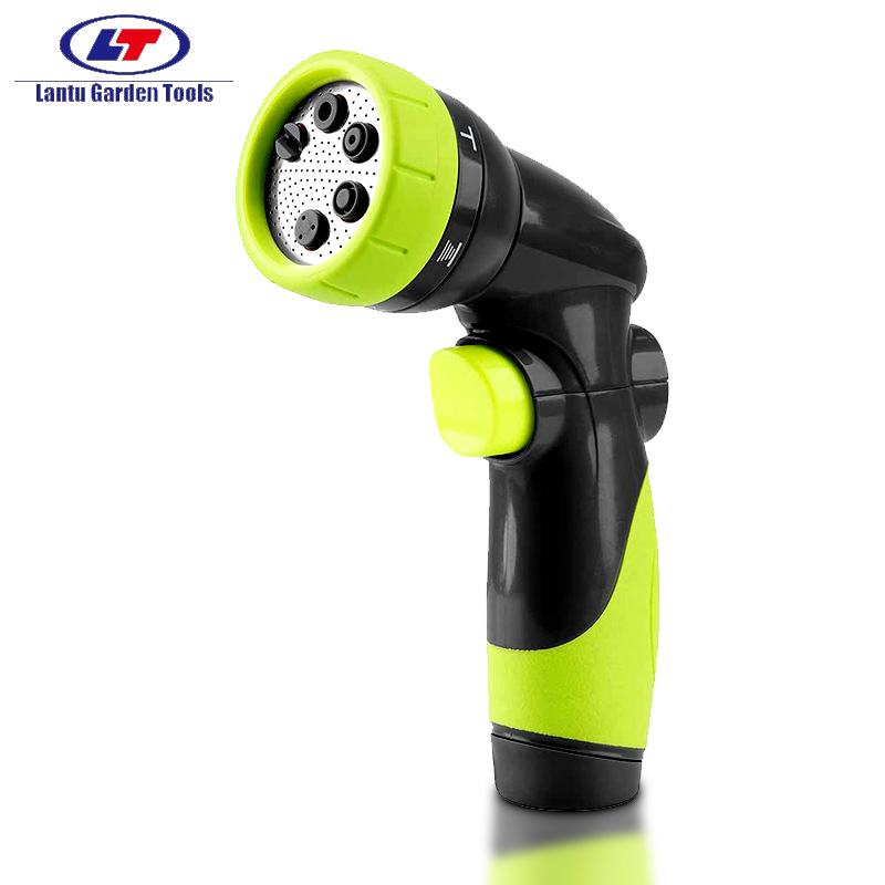 6功能ABS水枪 园林浇花浇灌洗车冲洗用枪 跨境品质 专供出口