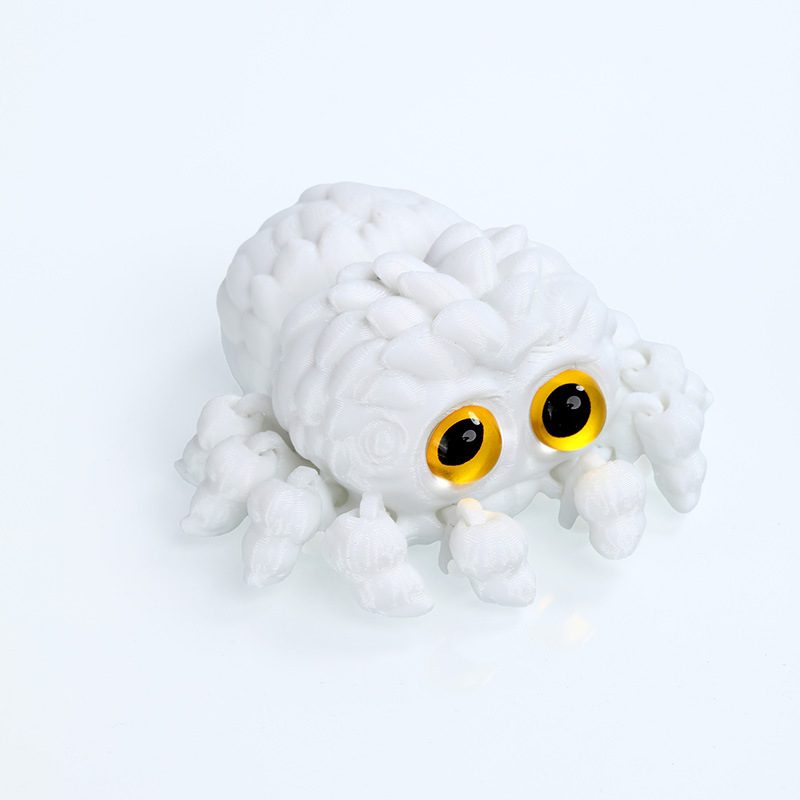 国境を越えた 3D プリント小さなクモかわいいシミュレーション屋台人気のおもちゃモデル関節可動車載人形卸売|undefined