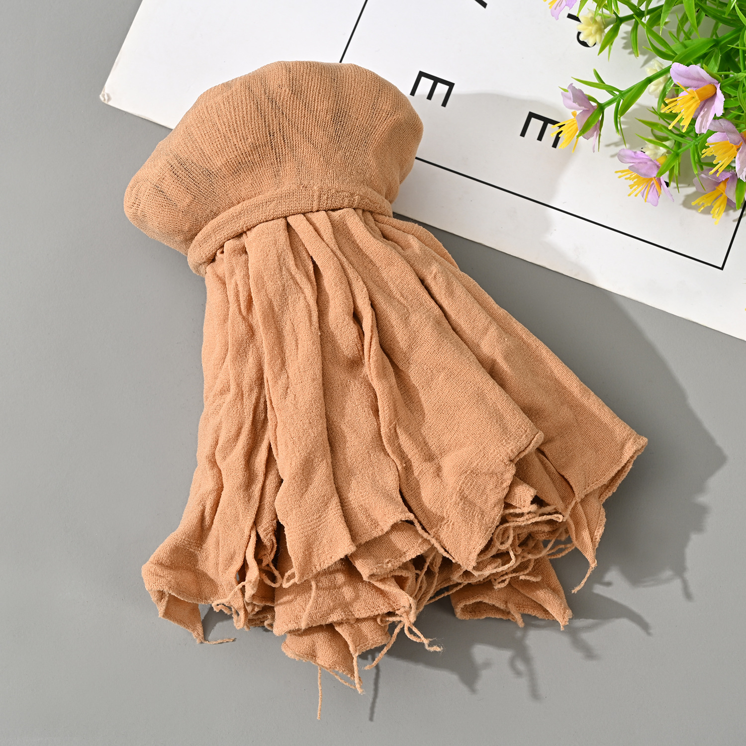 Плоский цвет кожи не завязан узлом