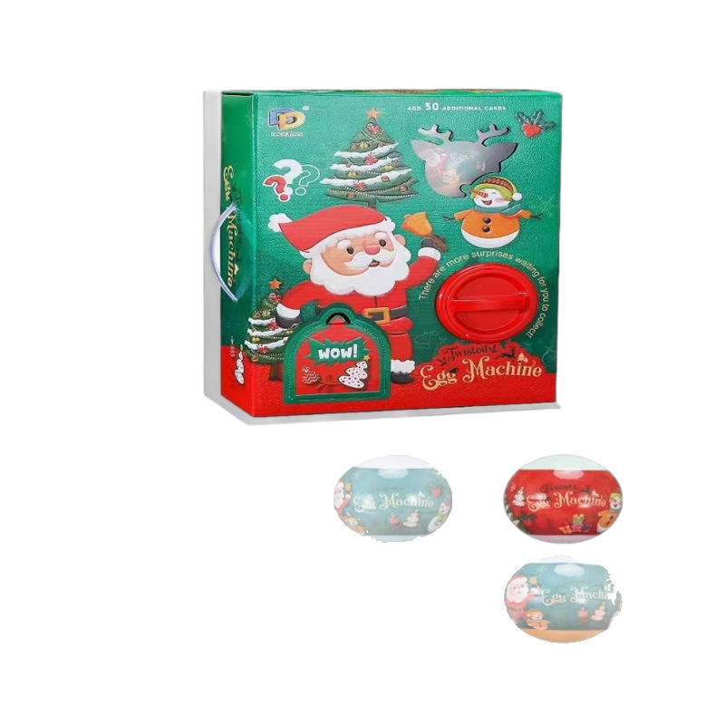 Navidad regalo OTE Superman máquina de torcer huevo sorpresa divertido huevo abierto ciego caja niños y niñas Juguetes Divertidos