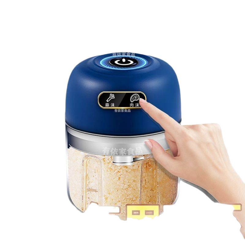 【】電気ニンニク泥器ニンニク器ニンニク唐辛子つけ材料蓋付き家庭用ウインチニンニク器|undefined