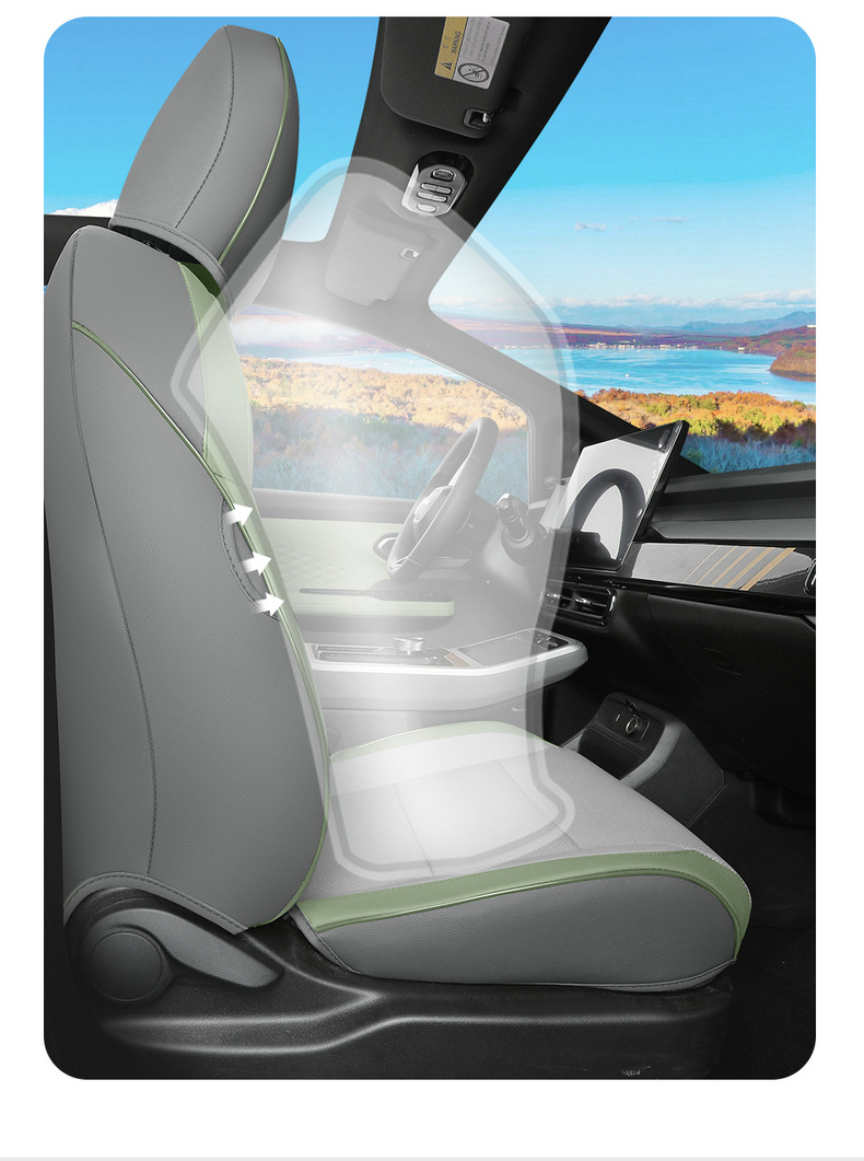 Guangqi ai'an Yplus special car seat cover four seasons universal fully enclosed cushion leather perforated seat cover