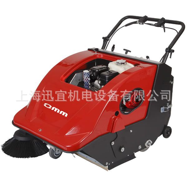 意大利OMM奥美Sweeper 700ST汽油扫地机 上海厂区道路清扫车