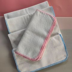 よだれタオル赤ちゃん純綿洗顔タオル両面短毛タオル子供用小方タオル新生児肌に優しいハンカチ