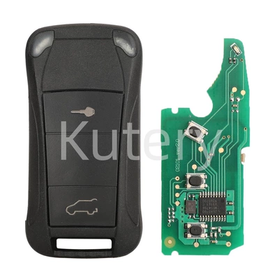 Suitable for Porsche 2-Key 3-Key Remote Control Car Key 315 Frequency 433 Frequency Id46-Pcf7946 Chip (Car Keys) - 315mhz-2-keys