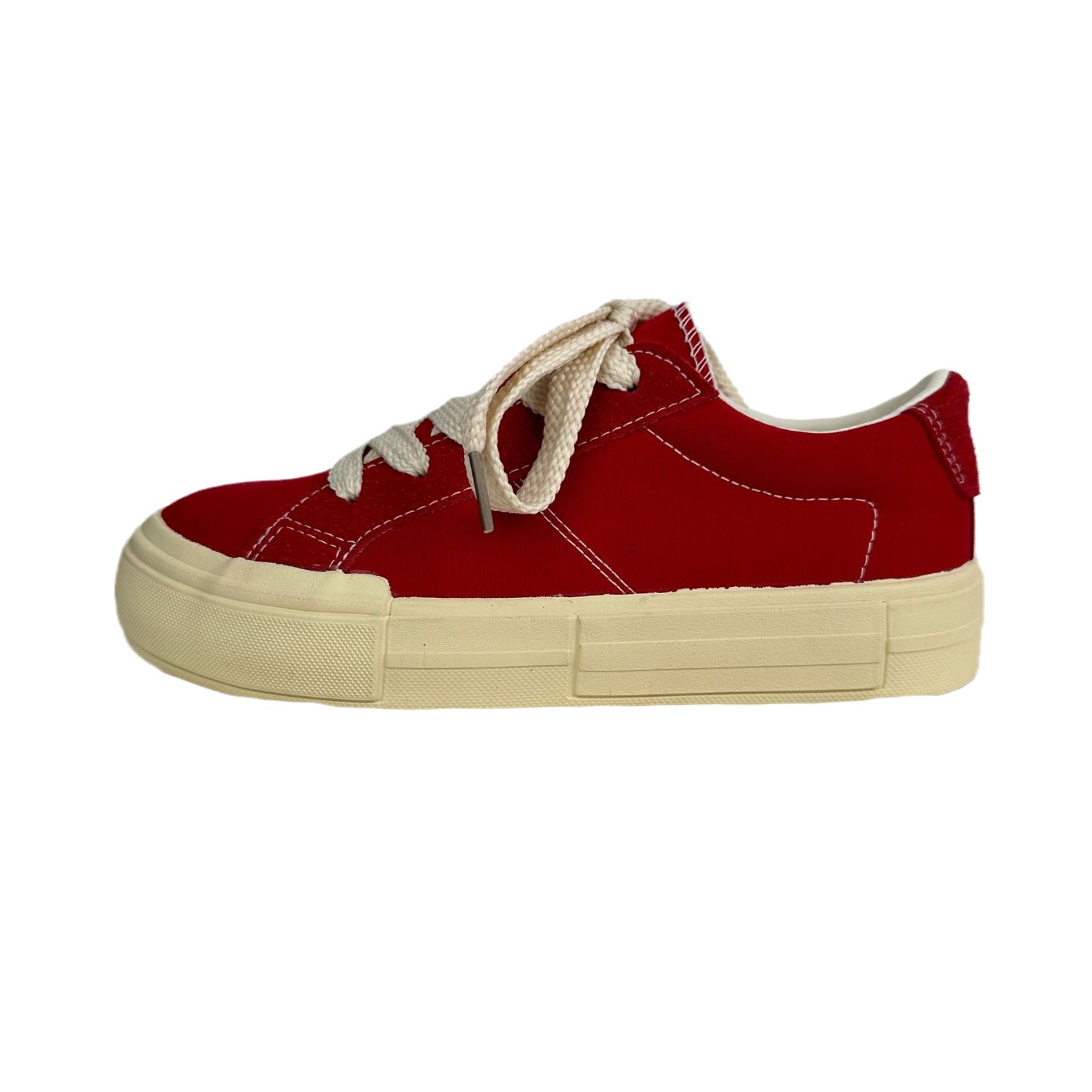 Yuanbo 2024 nuevos zapatos chinos de tabla roja de mujer baja parte transpirable coreana zapatos de lona casuales zapatos de mujer de estilo de Hong Kong