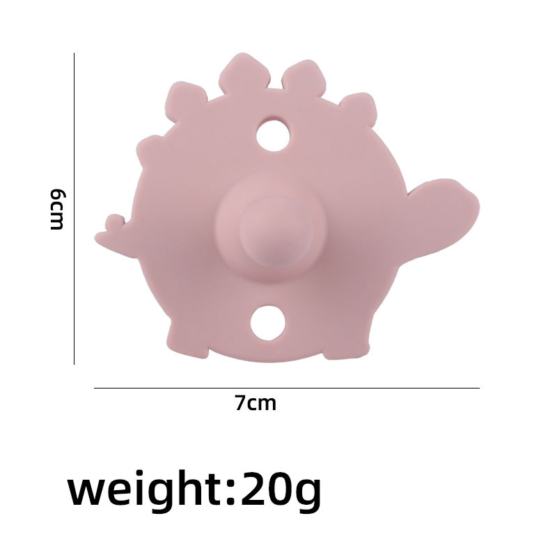 Nuevo bebé de dibujos animados dinosaurio de silicona chupete dientes de bebé juguetes de molienda Amazon AliExpress