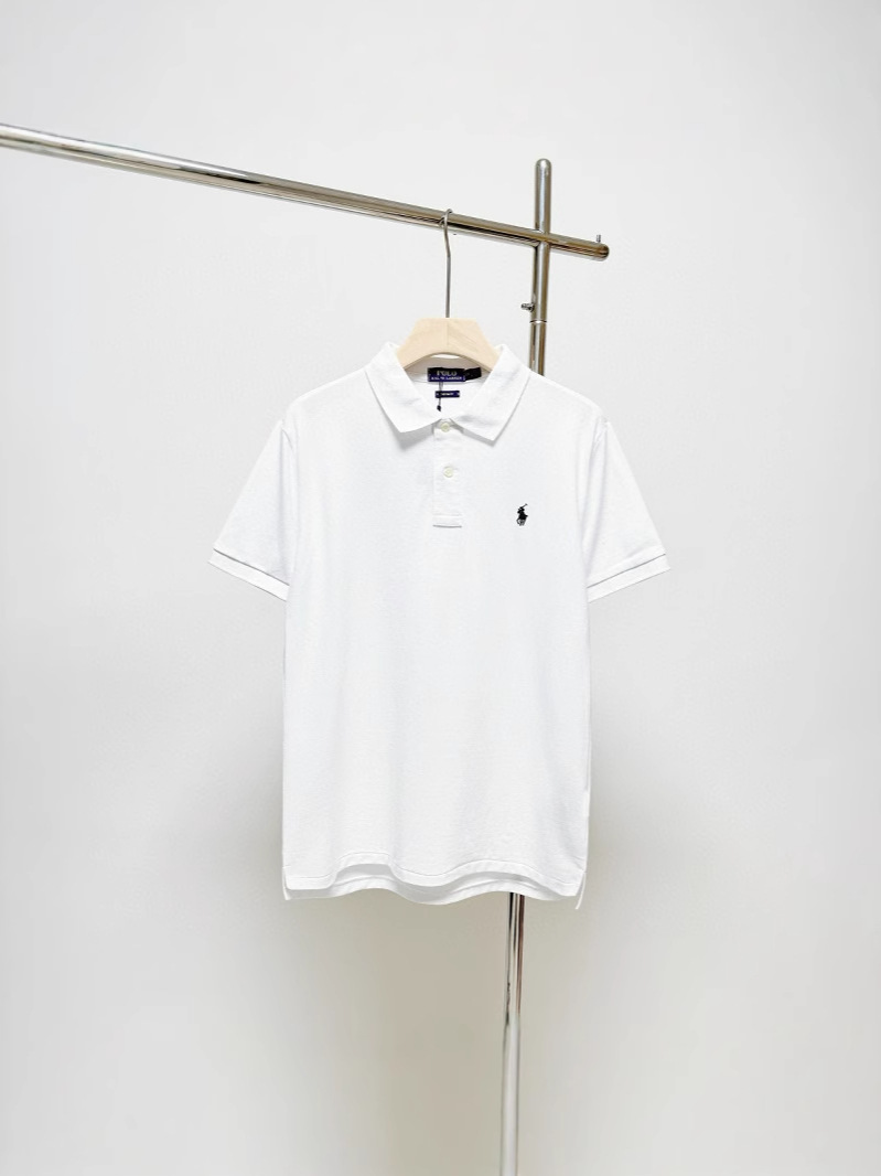 Foreign Trade Paul Rl Ralph Lauren Classic Polo Shirt Embroidered Lapel Men's New Style Affordable European Goods Cross-Border Short-Sleeve
