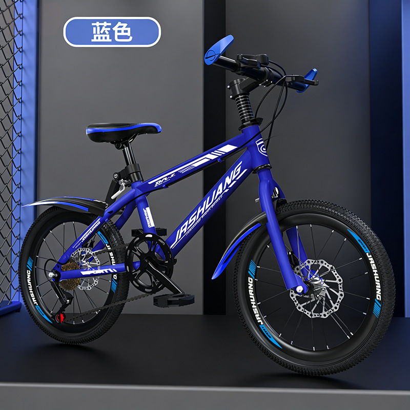 Bicicleta de montaña adolescente niño niña bicicleta amortiguador de freno de goma de cambio de velocidad ligera montar freno sensible image 27